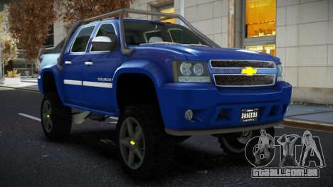 Chevrolet Avalanche Brilos para GTA 4