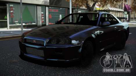 Nissan Skyline R34 Minkuja para GTA 4