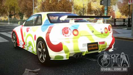 Nissan Skyline R34 JML S2 para GTA 4