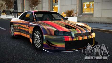 Nissan Skyline R34 YHL S11 para GTA 4