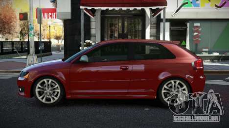 Audi S3 Gejozaphia para GTA 4