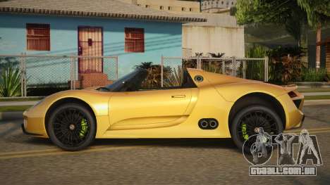 Porsche 918 Spyder V1.0 para GTA San Andreas
