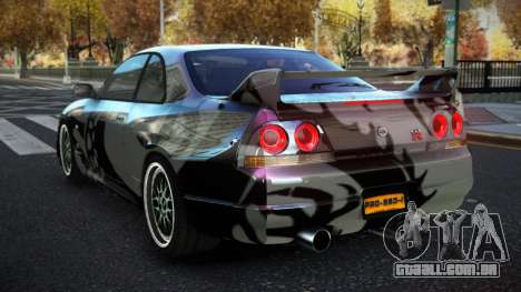 Nissan Skyline R33 Tixol S13 para GTA 4