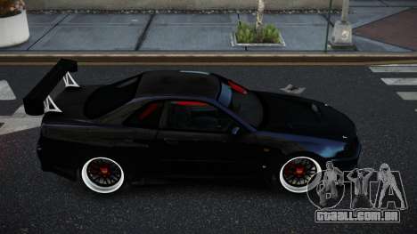 Nissan Skyline R34 Ujalo para GTA 4