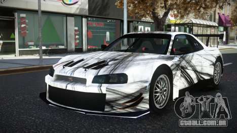 Nissan Skyline R34 YHL S4 para GTA 4