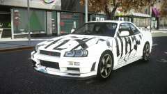 Nissan Skyline R34 JML S7 para GTA 4
