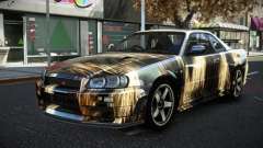 Nissan Skyline R34 JML S14 para GTA 4