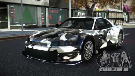 Nissan Skyline R34 YHL S6 para GTA 4