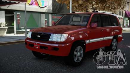 Lexus LX470 Kelyusan para GTA 4
