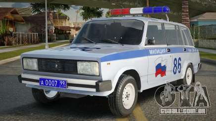 VAZ 2104 Moscow Police para GTA San Andreas