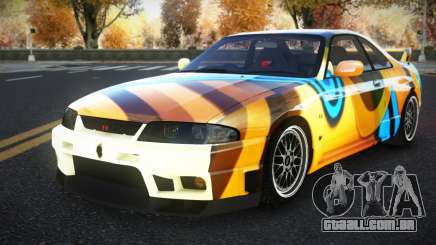 Nissan Skyline R33 Elnale S12 para GTA 4