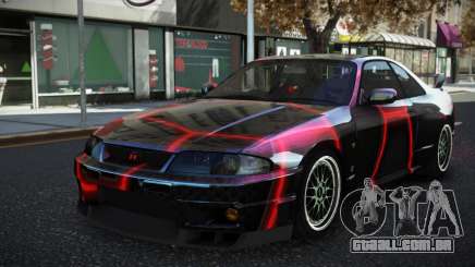 Nissan Skyline R33 Tixol S6 para GTA 4