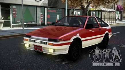 Toyota AE86 Festyhu para GTA 4