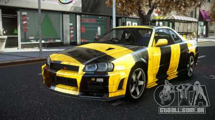 Nissan Skyline R34 JML S13 para GTA 4