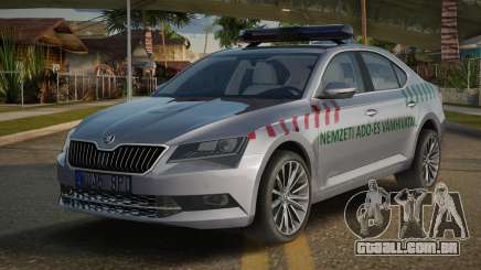 Skoda SuperB 2018 Nemzeti Ado-es Vamhivatal para GTA San Andreas