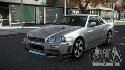 Nissan Skyline R34 JML para GTA 4