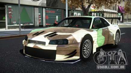 Nissan Skyline R34 YHL S9 para GTA 4