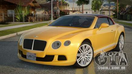 Bentley Continental GT Vinla para GTA San Andreas