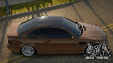 BMW M3 E46 Patjes para GTA San Andreas