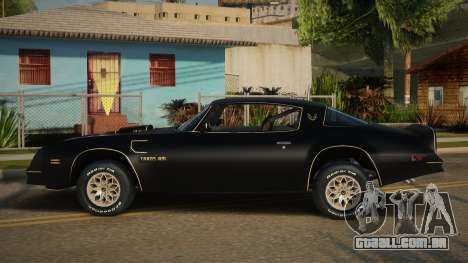 Pontiac Firebird Gortton para GTA San Andreas