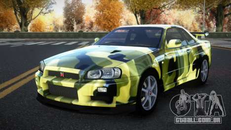 Nissan Skyline R34 Richtiny S11 para GTA 4