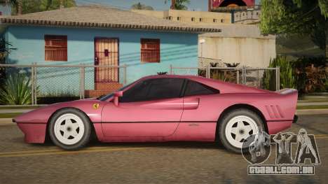 Ferrari 288 GTO 84th para GTA San Andreas