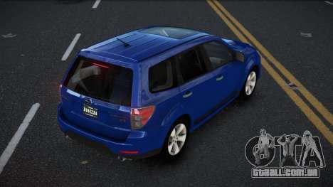 Subaru Forester Qasrihufo para GTA 4