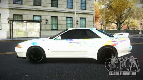Nissan Skyline R32 Nielna S7 para GTA 4