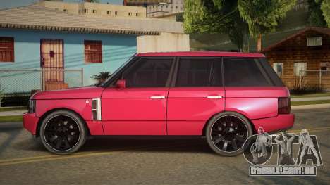 Range Rover Superchargered Lerber para GTA San Andreas