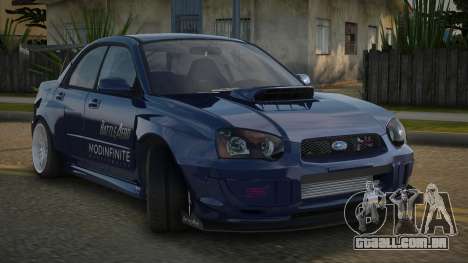 Subaru Impreza WRX STI Jenstin para GTA San Andreas