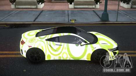 Acura NSX Lamiclos S3 para GTA 4