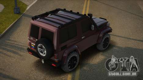Toyota Land Cruiser Manirian para GTA San Andreas