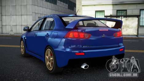 Mitsubishi Lancer Evolution X Ziwasef para GTA 4