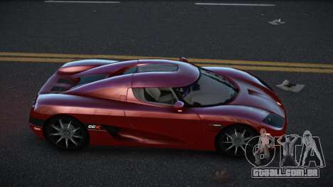 Koenigsegg CCX Wuzu para GTA 4