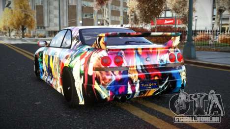 Nissan Skyline R33 Cogelria S3 para GTA 4