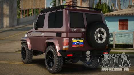 Toyota Land Cruiser Manirian para GTA San Andreas