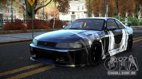 Nissan Skyline R33 Cogelria S11 para GTA 4