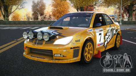 Subaru Impreza Qisgeqodi para GTA 4