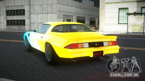 Chevrolet Camaro Z28 Vinlera S9 para GTA 4