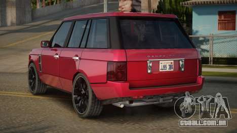 Range Rover Superchargered Lerber para GTA San Andreas