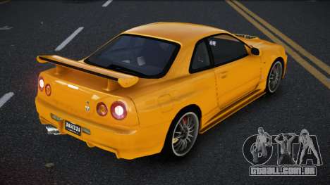 Nissan Skyline R34 Qipno para GTA 4