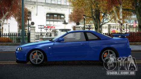 Nissan Skyline R34 Medjur para GTA 4