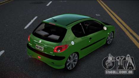 Peugeot 206 Puckuv para GTA 4