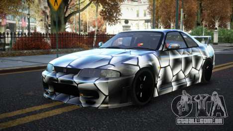 Nissan Skyline R33 Cogelria S5 para GTA 4