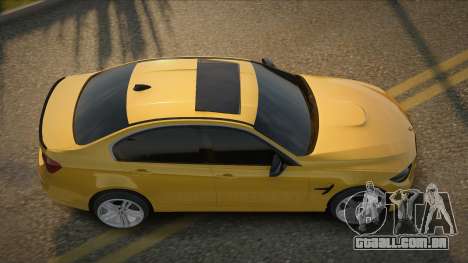 BMW M3 F30 Luziege para GTA San Andreas