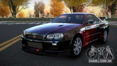 Nissan Skyline R34 Richtiny S10 para GTA 4