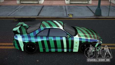 Nissan Skyline R33 Cogelria S14 para GTA 4