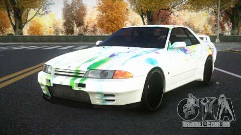 Nissan Skyline R32 Nielna S7 para GTA 4