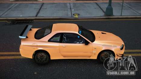 Nissan Skyline R34 Fezamu para GTA 4