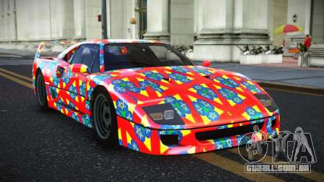 Ferrari F40 Anviath S8 para GTA 4